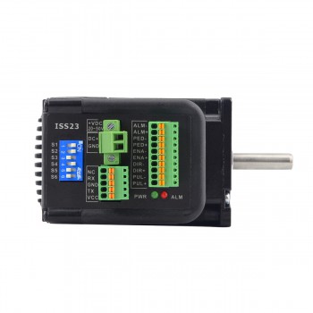 Silnik serwo dc Easy NEMA 23 z sterownik, ISS23-10 1Nm 24-50VDC