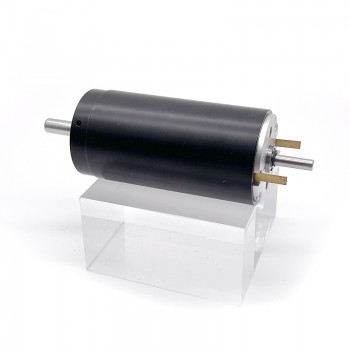 5 szt. Φ40mm 12V/24V Silnik bezrdzeniowy bezszczotkowego z podwójny wał TDC3571 2000g.cm wał 6mm/4mm