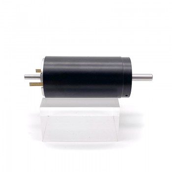 5 szt. Φ40mm 12V/24V Silnik bezrdzeniowy bezszczotkowego z podwójny wał TDC3571 2000g.cm wał 6mm/4mm