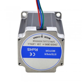 Silniki krokowe wysokotemperaturowe Nema 23 23HS30-2804S-H 1,85Nm Klasa izolacji H 180℃