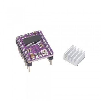 5 szt./opakowanie DRV8825 Moduł sterownika silnika krokowego z radiatorem do drukarki 3D RepRap