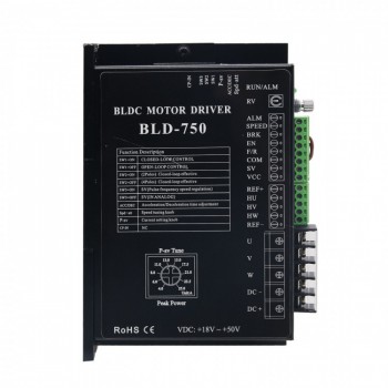 Sterownik silnika BLDC BLD-750 18~50VDC do silników BLDC 3-fazowych 24V/48V 600W/750W