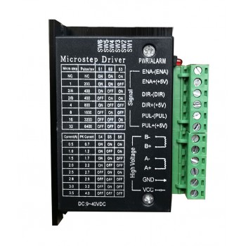 Sterownik silnika krokowego TB6600 9-40VDC 4A 2 fazy dla silnika krokowego NEMA 17, 23, 24