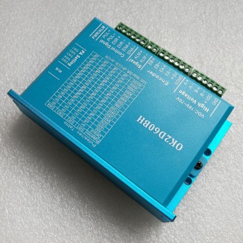 Sterownik silnika krokowego z zamkniętą pętlą 0~5,6A 16~70VDC OK2D60BH do silników krokowych Nema 23, Nema 24