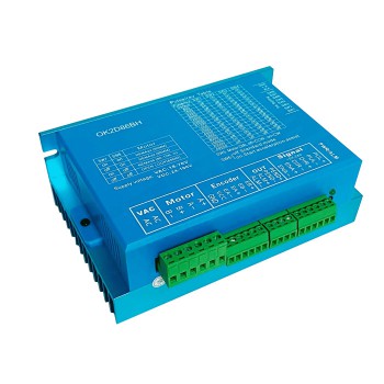 Sterownik silnika krokowego z zamkniętą pętlą 0~6A 24~100VDC OK2D86BH (z chłodnicą i wentylatorem) do silnika krokowego Nema 34