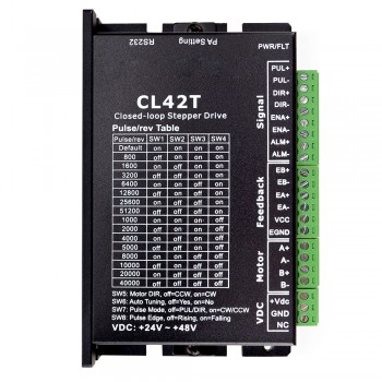 Sterownik silnika krokowego z zamkniętą pętlą CL42T 0-3,0 A 24-48 V DC do silników krokowych Nema 11, 14, 17