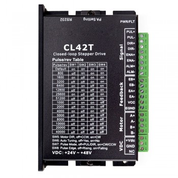 Sterownik silnika krokowego z zamkniętą pętlą CL42T 0-3,0 A 24-48 V DC do silników krokowych Nema 11, 14, 17