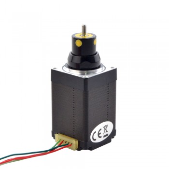 Uwięziony liniowy silnik krokowy NEMA 11 11C18S1004GD5-013RS skok na obrót 0,0127mm skok 12.7mm