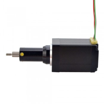 Uwięziony liniowy silnik krokowy NEMA 11 11C18S1004GD5-025RS skok na obrót 2,54mm skok 25,4mm