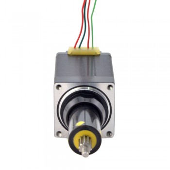Uwięziony liniowy silnik krokowy NEMA 11 11C18S1004GD5-025RS skok na obrót 2,54mm skok 25,4mm