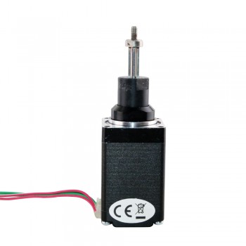 Uwięziony liniowy silnik krokowy Nema 11 11LS18-03547-127C skok na obrót 0,635mm skok 12,7mm