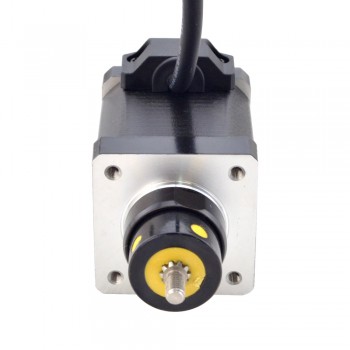 Uwięziony liniowy silnik krokowy NEMA 14 14C19S1504GF5-013RS skok na obrót 2,54mm skok 12,7mm