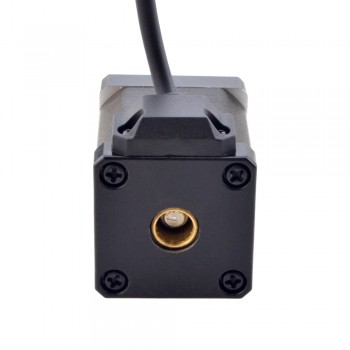 Uwięziony liniowy silnik krokowy NEMA 14 14C19S1504GF5-013RS skok na obrót 2,54mm skok 12,7mm