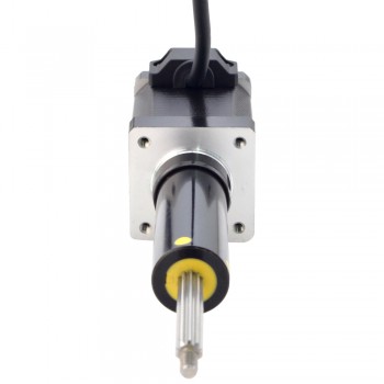 Uwięziony liniowy silnik krokowy NEMA 14 14C19S1504RF5-051RS skok na obrót 0,03175mm skok 50,8mm