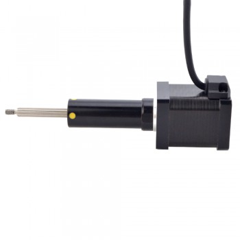 Uwięziony liniowy silnik krokowy NEMA 14 14C19S1504RF5-051RS skok na obrót 0,03175mm skok 50,8mm