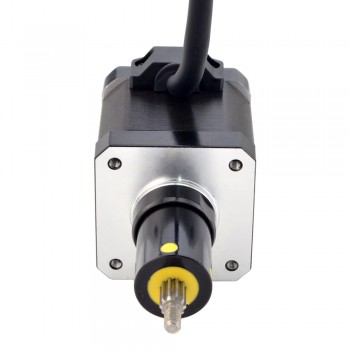 Uwięziony liniowy silnik krokowy NEMA 17 17C19S2504GF5-025RS skok na obrót 0,0127mm skok 25,4mm