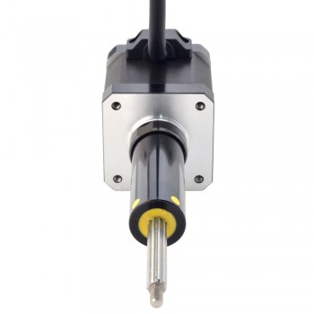 Uwięziony liniowy silnik krokowy NEMA 17 17C19S2504RF5-051RS skok na obrót 0,03175mm skok 50,8mm