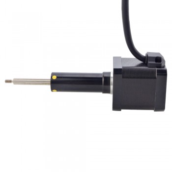 Uwięziony liniowy silnik krokowy NEMA 17 17C19S2504RF5-051RS skok na obrót 0,03175mm skok 50,8mm