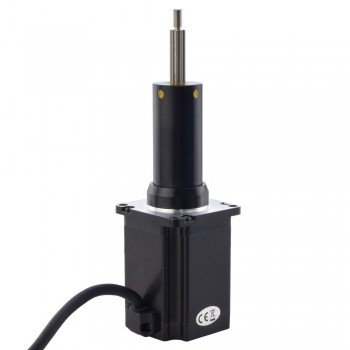 Uwięziony liniowy silnik krokowy NEMA 23 23C30S4004HG5-064RS skok na obrót 0,0254mm skok 63,5mm