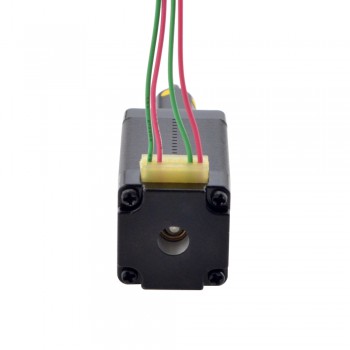 Uwięziony liniowy silnik krokowy NEMA 8 8C15S0504AC5-019RS skok na obrót 2mm skok 19,5mm