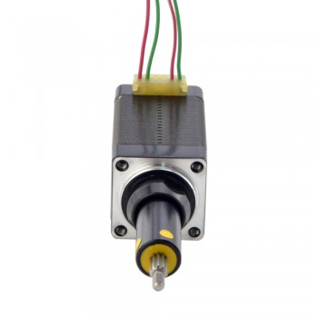 Uwięziony liniowy silnik krokowy NEMA 8 8C15S0504AC5-019RS skok na obrót 2mm skok 19,5mm