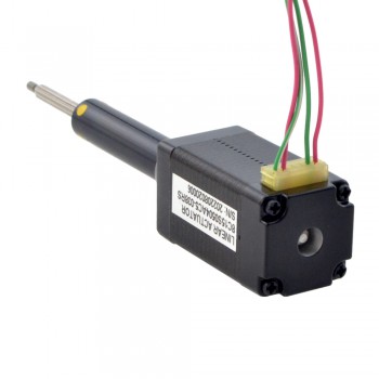Uwięziony liniowy silnik krokowy NEMA 8 8C15S0504AC5-038RS skok na obrót 2mm skok 38,2mm