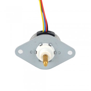 Uwięziony liniowy silnik krokowy pm Φ25,2x15mm 25LN48L01-334 skok na obrót 1,22mm skok 13,5mm