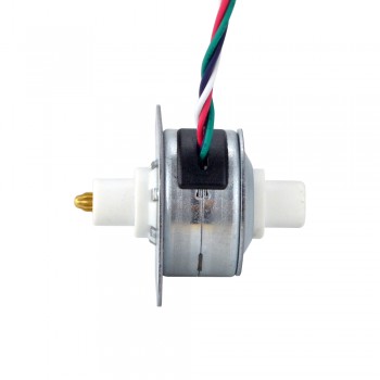 Uwięziony liniowy silnik krokowy pm Φ25,2x15mm 25LN48M01-334(1) 0,15A skok na obrót 1,22mm skok 13,5mm