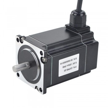 Wodoodporny silnik krokowy Nema 23 23IP65-20 5,0 A 1,8 Nm Seria P IP65