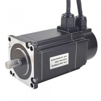 Wodoodporny silnik krokowy Nema 24 z zamkniętą pętlą 24E1KIP65-30 Seria P IP65 3Nm z enkoder 1000CPR