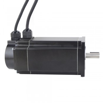 Wodoodporny silnik krokowy Nema 34 z zamkniętą pętlą 34E1KIP65-120 Seria P IP65 12Nm z enkoderem 1000CPR