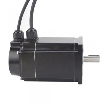 Wodoodporny silnik krokowy Nema 34 z zamkniętą pętlą 34E1KIP65-85 Seria P IP65 8,5Nm z enkoderem 1000CPR