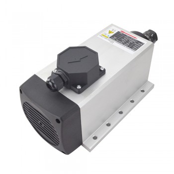 Wrzeciono frezarki CNC AC chłodzony powietrzem GDZ105×102L-3.5C4 380V 3,5KW 24000obr./min z tuleją zaciskową ER20