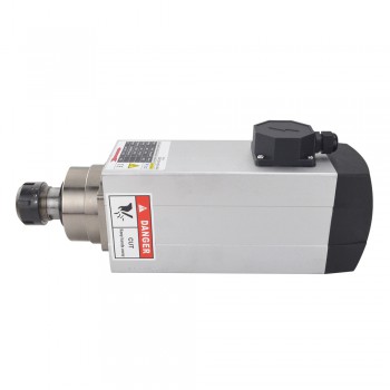 Wrzeciono frezarki CNC AC chłodzony powietrzem GDZ120×103-6.0C4 380V 6,0KW 18000obr./min 300Hz z tuleją zaciskową ER32