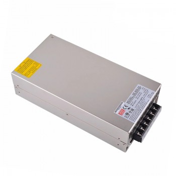 Zamknięty zasilacz impulsowy 24V Meanwell SE-600-24 25A 600W