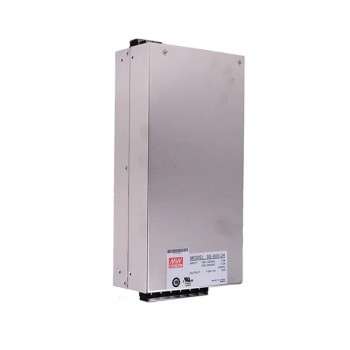 Zamknięty zasilacz impulsowy 24V Meanwell SE-600-24 25A 600W