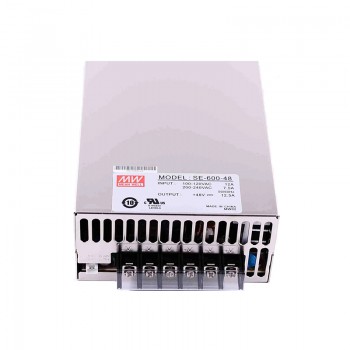 Zamknięty zasilacz impulsowy 48V Meanwell SE-600-48 12,5A 600W