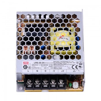 Zamknięty zasilacz impulsowy MeanWell LRS-35-24 24VDC 35W 1,5A