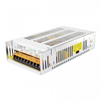 Zasilacz impulsowy 12V S-201-12 (16,5A 201W) do silnika krokowego