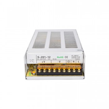 Zasilacz impulsowy 12V S-201-12 (16,5A 201W) do silnika krokowego