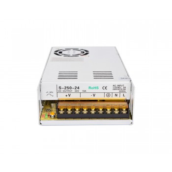 Zasilacz impulsowy 24V S-250-24 250W 24V 10A