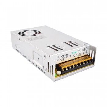 Zasilacz impulsowy 36V S-350-36 9,7A 350W do silnika krokowego