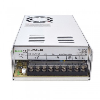 Zasilacz impulsowy 48V S-250-48 250W 5,0A do silnika krokowego