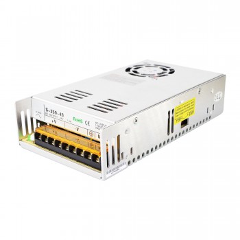 Zasilacz impulsowy 48V S-350-48 350W 7,3A do silnika krokowego