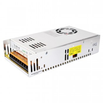 Zasilacz impulsowy 48V S-400-48 400W 8,3A do silnika krokowego