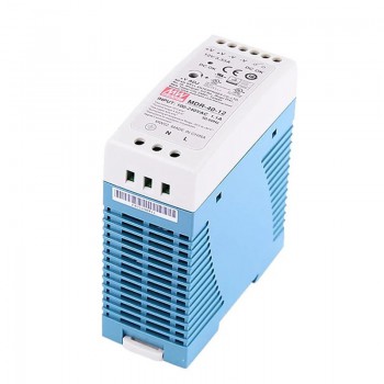 Zasilacz na szynę din 12v MeanwWell MDR-40-12 3,33A 40W