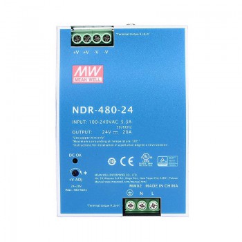 Zasilacz na szynę din 24v Meanwell NDR-480-24 20A 480W