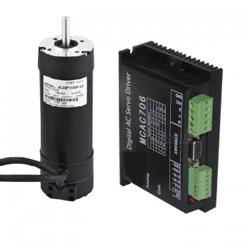 Zestaw serwosilnika bezszczotkowego DC 180 W 36 V i sterownika 57JSF1830P+MACA706 0,6 Nm 3400 obr./min Φ57 mm do drukarek atramentowych