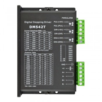 Zestaw silnik krokowy Nema 24 + sterownik silnika krokowego 4,0 Nm 1-DM542T-24HS39 1,8 stopnia