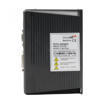 Zestaw silnik serwo z sterownik, 0,75 kW 48 V DC 80ASM750-1024C+MCAC845 2,39 Nm 80 x 80 mm z 1024-liniowym enkoderem magnetycznym